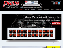 Tablet Screenshot of philsauto104.com